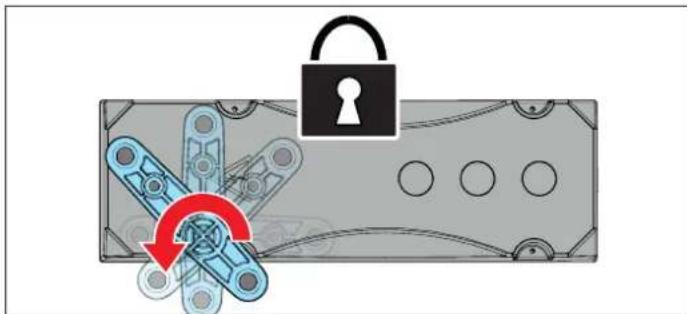 Sommer GIGAslide 1800 - Unlocking the operator - 2