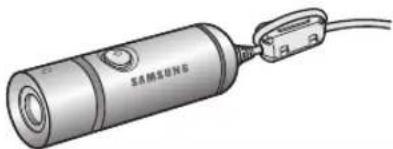 SAMSUNG SC-X110L - Attaching the Ferrite Core - 5