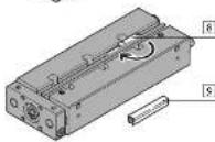 Festo DFM-32-100-B-PPV-A-GF - Mounting the proximity sensors - 2