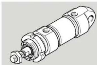 Festo CRDSNU-20 - Round cylinder - 1