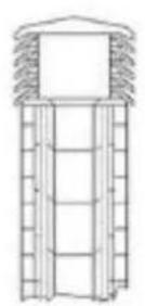 Ecoteck Cristal Plus 9 - SKORSTENSPIBE - 1