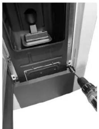 Ecoteck Cristal Plus 9 - FJERNELSE/MONTERING NEDERSTE FRONTPANEL (CRISTAL 9 - CRISTAL PLUS 9 - LIFE 9) - 1