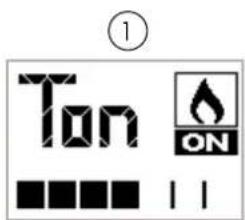 ① Ton ON