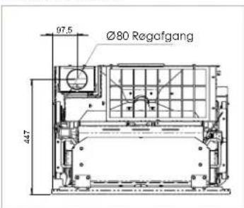 Ø80 Regafgang 97,5 447