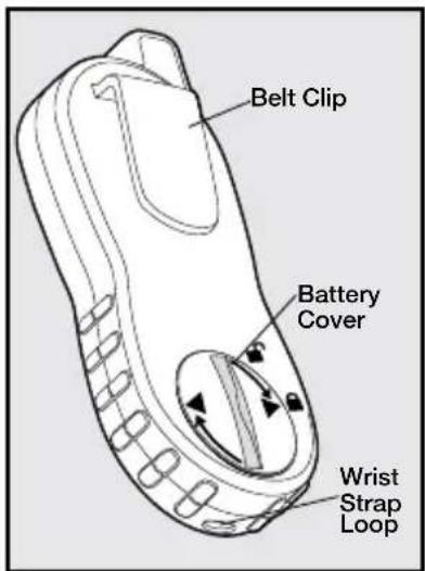Belt Clip Battery Cover Wrist Strap Loop