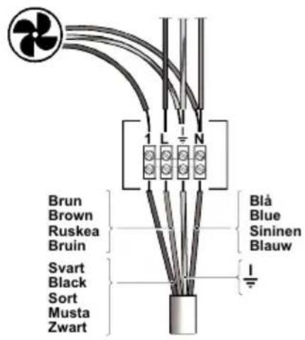 Brun Brown Ruskea Bruin Svart Black Sort Musta Zwart 1 L ÷ N Blå Blue Sininen Blauw I