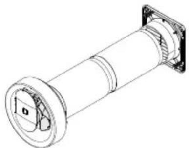 PAX Levante 30 - Asennus uuteen läpivientiin - 2