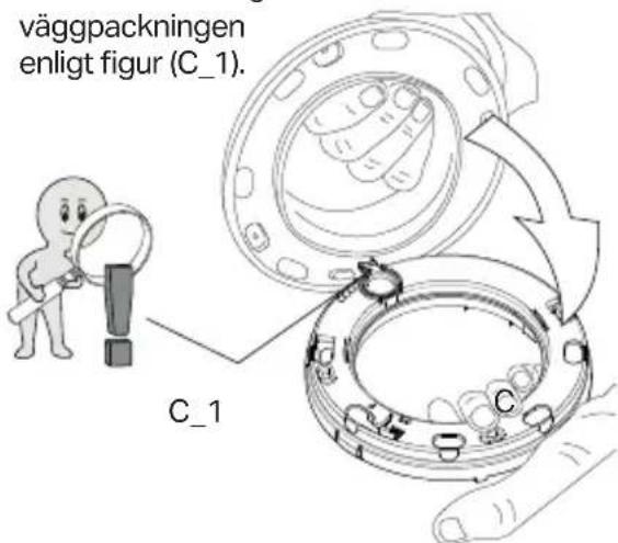väggpackningen enligt figur (C_1). C_1