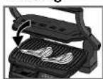 OBH NORDICA Optigrill Start - Manual cooking - select a temperature and preheat before cooking: - 10
