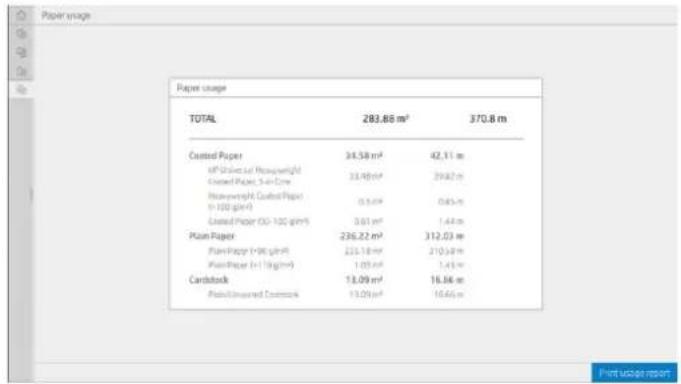 Paper usage | Paper type | Total (m³) | 283.85 m³ | 370.8 m | |---|---|---|---| | Casted Paper | 34.58 m³ | 42.11 m | | | UP-Drawn of Paperweight | 32.48 m³ | 29.62 m | | | Casted Paper, 5-4 cm | | | | | Paperweight Casted Paper (×100 gm/m²) | 0.5 cm³ | 0.45 cm | | | Casted Paper (50-100 gm/m²) | 3.…