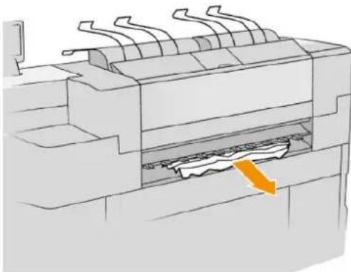 HP PageWide XL 4700 - Papirstop i remmene - 8