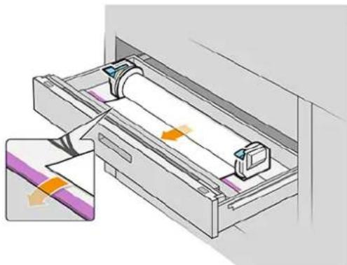 HP PageWide XL 4700 - Ilæg rullepapir - 11