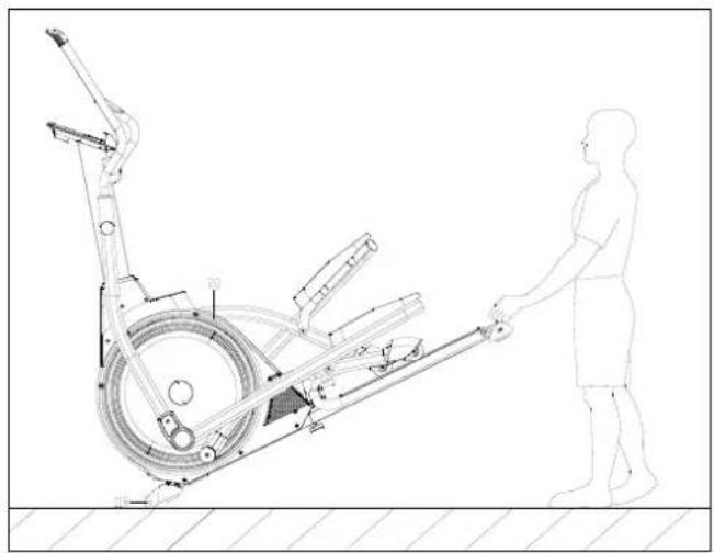 Toorx ERX650 - 1.MOVING THE MACHINE - 1