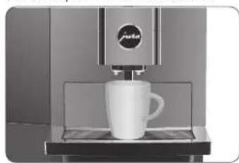 JURA X10c - Eksempel: Kaffe - 1