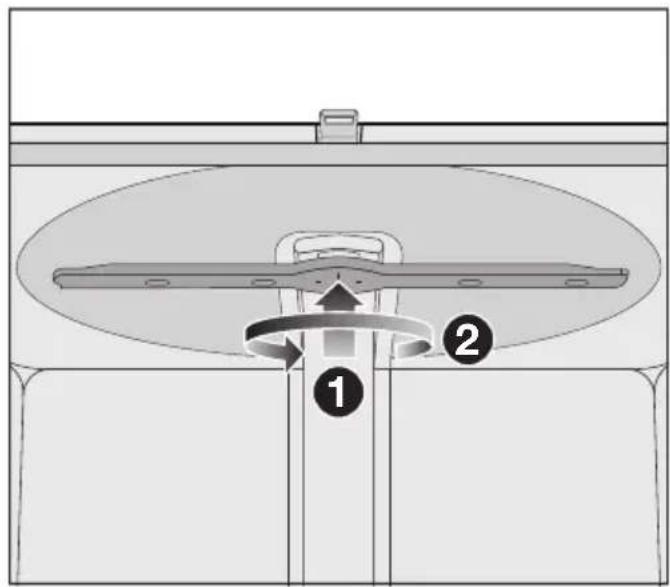 MIELE G 7299 SCVi XXL - Bestikbakken tages ud (hvis den forefindes) - 2
