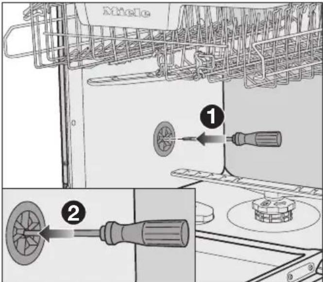 MIELE G 7299 SCVi XXL - Vandafløbet ventileres - 1