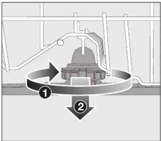 MIELE G 7299 SCVi XXL - Bestikbakken tages ud (hvis den forefindes) - 3