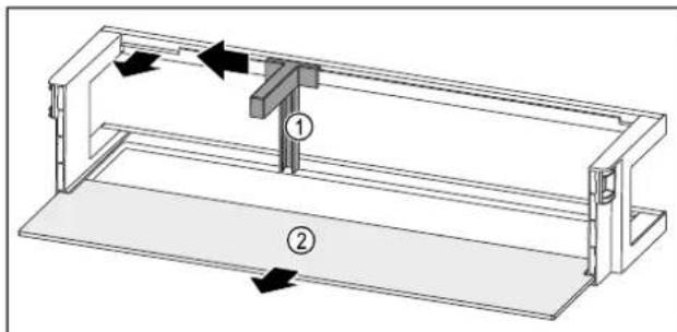 LIEBHERR KGN 52Vb03 - Demontering af dørhylde med flaskeholder - 1
