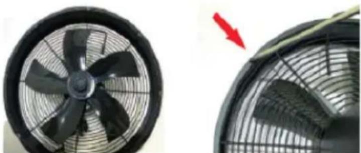 Innoliving INN-530B - Attaching the grilles and blades - 3