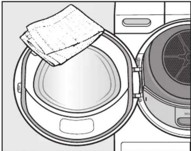 MIELE TSC663WP 125 Edition - Rengøring af tørretumbleren - 1