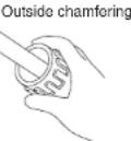 DAIKIN SDGTB06 - Chamfering of the pipe - 1