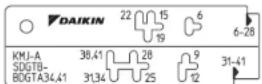 DAIKIN SDGTB06 - Marking the insertion standard line - 1