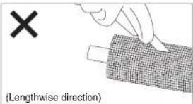 (Lengthwise direction)
