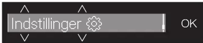 Indstillinger ⚙️ OK