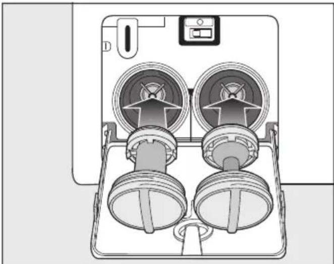 MIELE WEK375 WCS - Filteret tømmes - 4