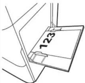 HP Color LaserJet Enterprise Flow MFP M6800zfsw - Tray 1 (multipurpose tray) paper orientation - 3