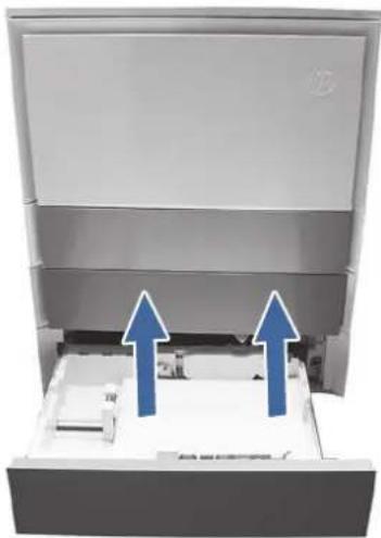 HP Color LaserJet Enterprise Flow MFP M6800zfsw - 13.A4 jam error in Tray 4 - 7