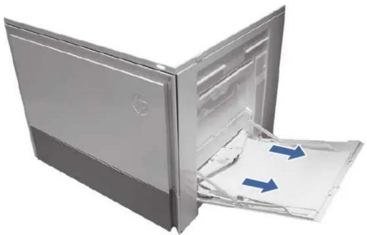 HP Color LaserJet Enterprise Flow MFP M6800zfsw - 13.B2.D1 jam error in Tray 1 (multipurpose tray) - 1