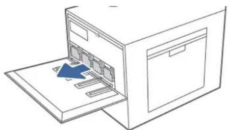 HP Color LaserJet Enterprise Flow MFP M6800zfsw - Remove and replace the toner cartridge - 2