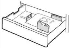 HP Color LaserJet Enterprise Flow MFP M6800zfsw - Tray 2 and the optional 550-sheet trays paper orientation - 8