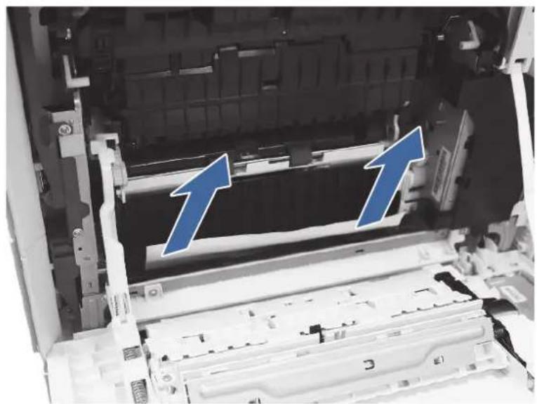 HP Color LaserJet Enterprise Flow MFP M6800zfsw - 13.A4 jam error in Tray 4 (2,100 sheet feeder HCI) - 2