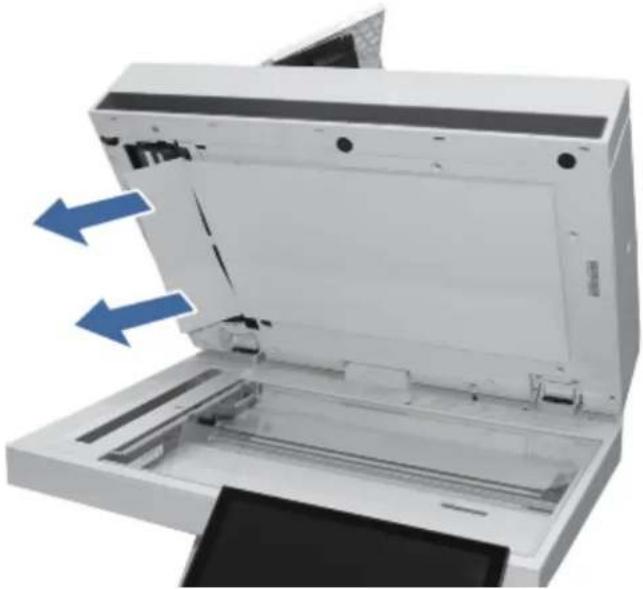 HP Color LaserJet Enterprise Flow MFP M6800zfsw - 31.13.yz jam error in the document feeder - 5