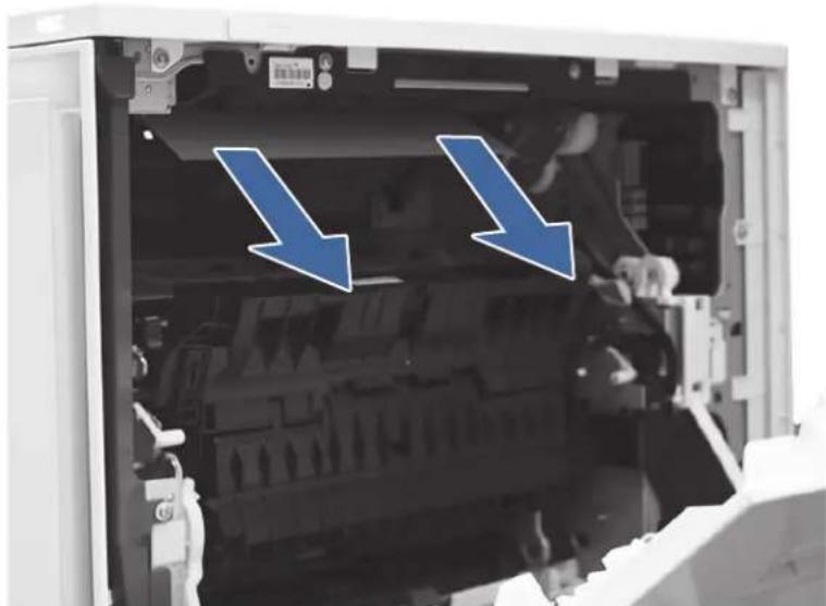 HP Color LaserJet Enterprise Flow MFP M6800zfsw - 13.80, 13.83, or 13.84 jam errors in the 3 Bin Stapler/Stacker - 8