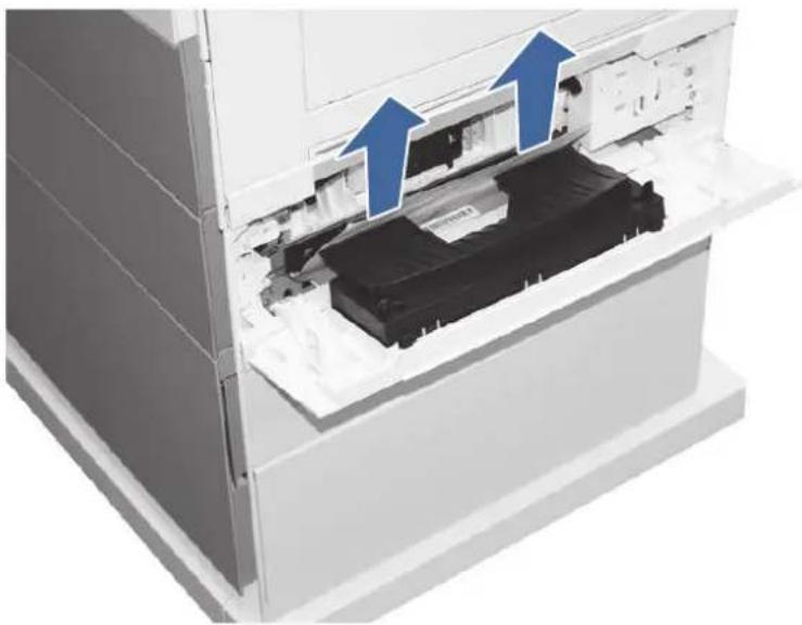 HP Color LaserJet Enterprise Flow MFP M6800zfsw - 13.A3 jam error in Tray 3 - 2