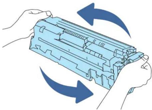 HP Color LaserJet Enterprise Flow MFP M6800zfsw - Remove and replace the toner cartridge - 4