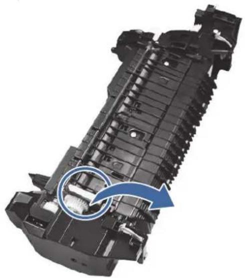 HP Color LaserJet Enterprise Flow MFP M6800zfsw - 13.B9 jam errors in the fuser - 7