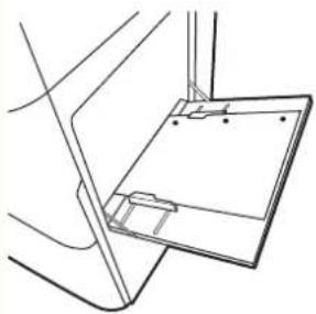 HP Color LaserJet Enterprise Flow MFP M6800zfsw - Tray 1 (multipurpose tray) paper orientation - 9