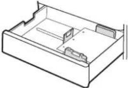 HP Color LaserJet Enterprise Flow MFP M6800zfsw - Tray 2 and the optional 550-sheet trays paper orientation - 9
