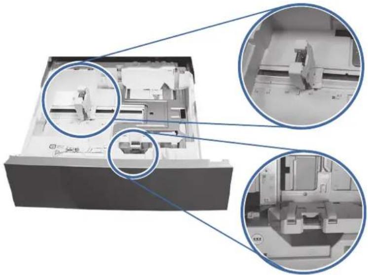 HP Color LaserJet Enterprise Flow MFP M6800zfsw - 13.A4 jam error in Tray 4 - 8