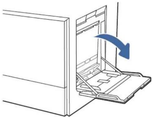 HP Color LaserJet Enterprise Flow MFP M6800zfsw - Load Tray 1 (multipurpose tray) - 1