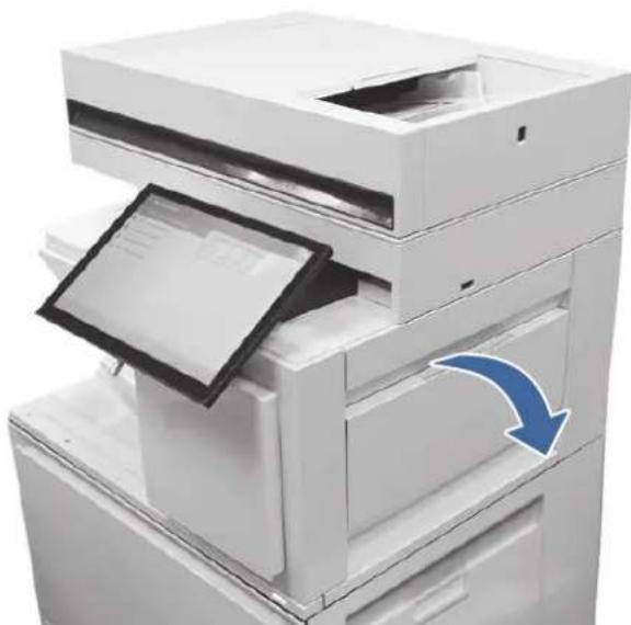 HP Color LaserJet Enterprise Flow MFP M6800zfsw - 13.80, 13.83, or 13.84 jam errors in the 3 Bin Stapler/Stacker - 2