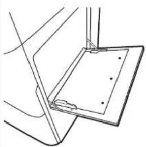 HP Color LaserJet Enterprise Flow MFP M6800zfsw - Tray 1 (multipurpose tray) paper orientation - 11
