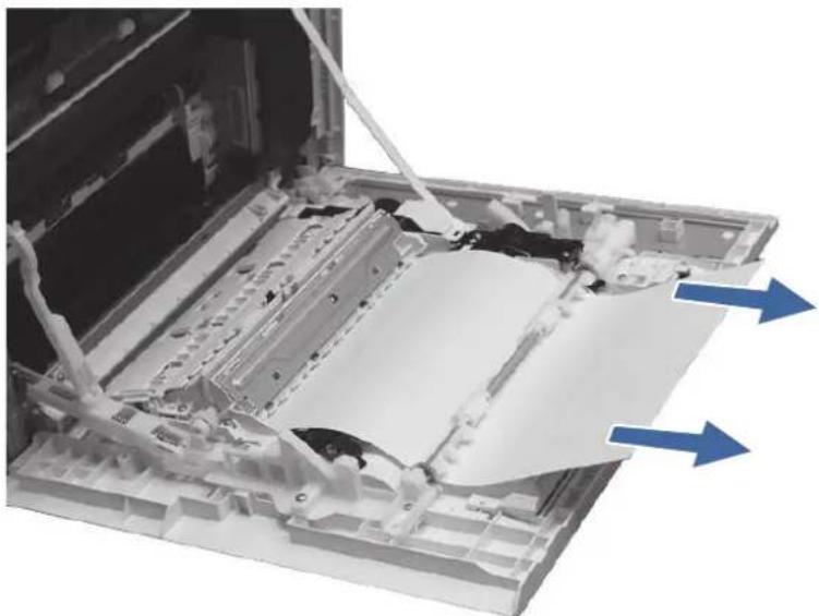 HP Color LaserJet Enterprise Flow MFP M6800zfsw - 13.B2 jam error in right door - 6