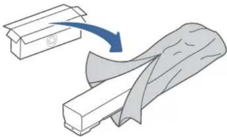 HP Color LaserJet Enterprise Flow MFP M6800zfsw - Remove and replace the toner cartridge - 3