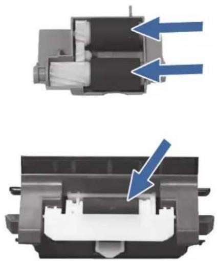 HP Color LaserJet Enterprise Flow MFP M6800zfsw - 13.A4 jam error in Tray 4 (2,100 sheet feeder HCI) - 14