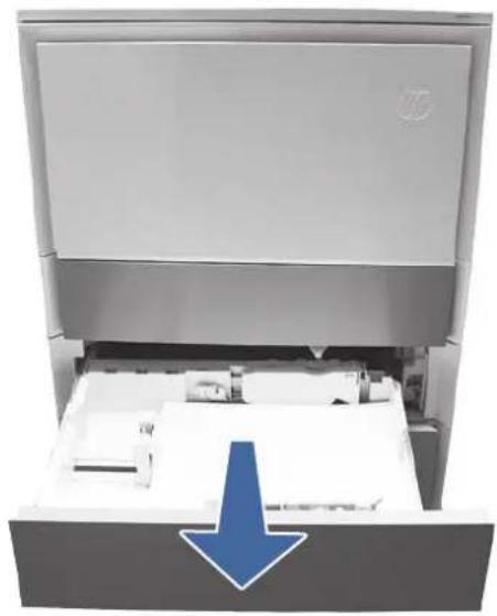 HP Color LaserJet Enterprise Flow MFP M6800zfsw - 13.A3 jam error in Tray 3 - 5